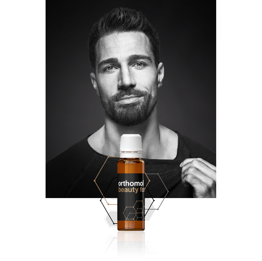 Orthomol, Beauty, for Men, 30 Vials
