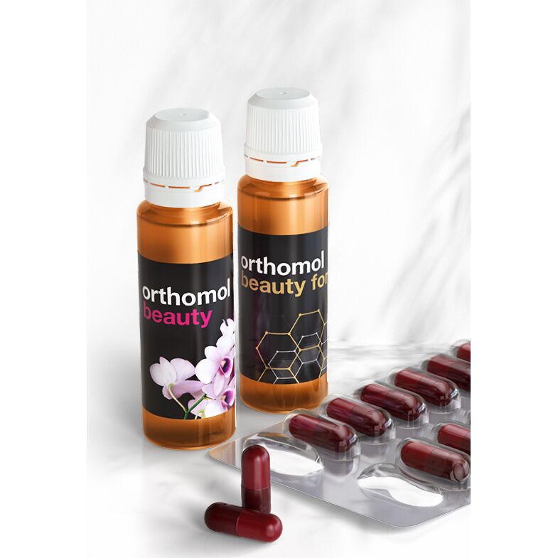 Orthomol, Beauty, for Men, 30 Vials