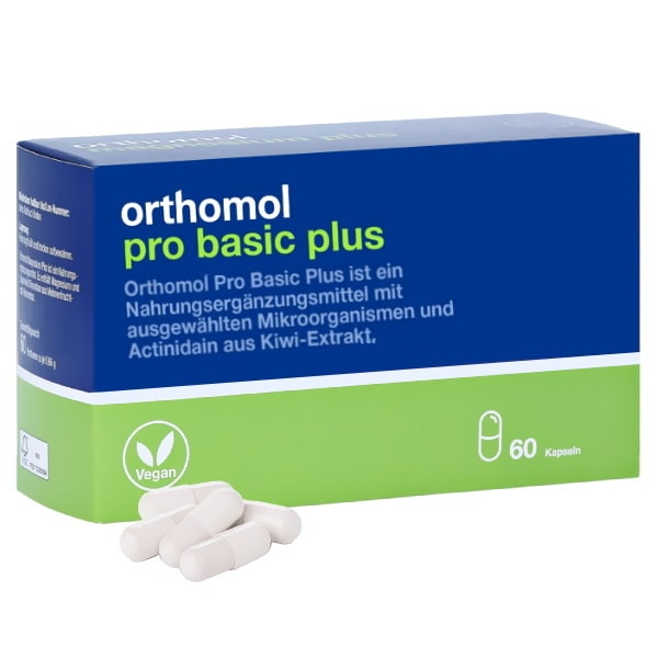 Orthomol, Pro Basic Plus, 60 Capsules