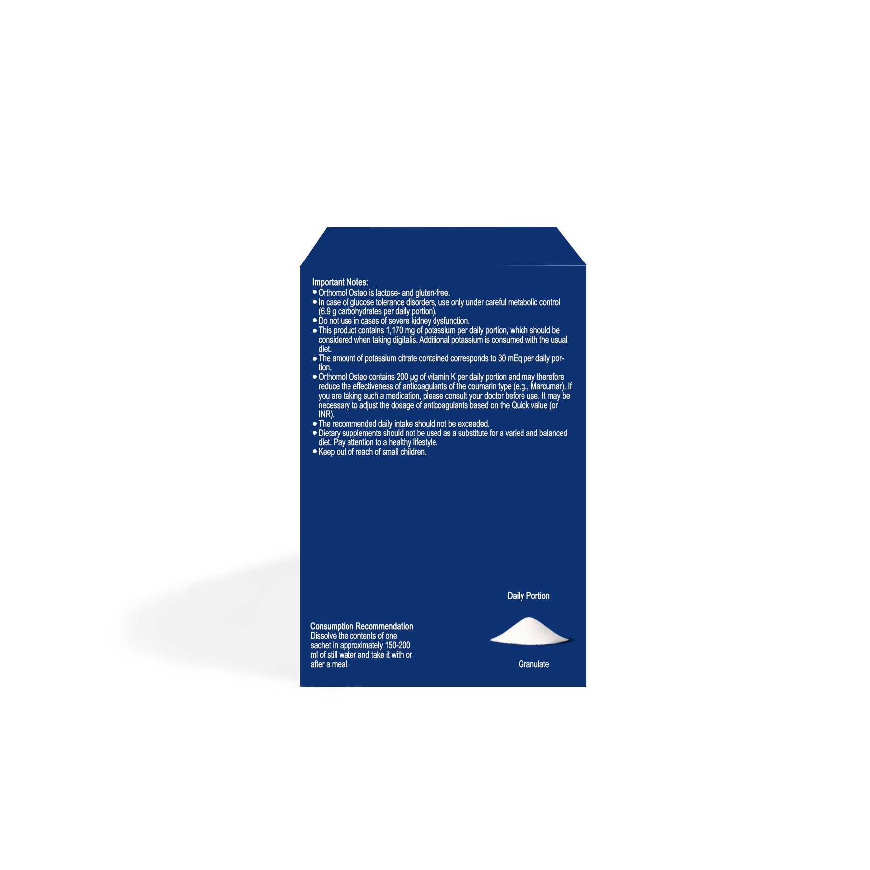 Orthomol, Osteo, 30 daily powder