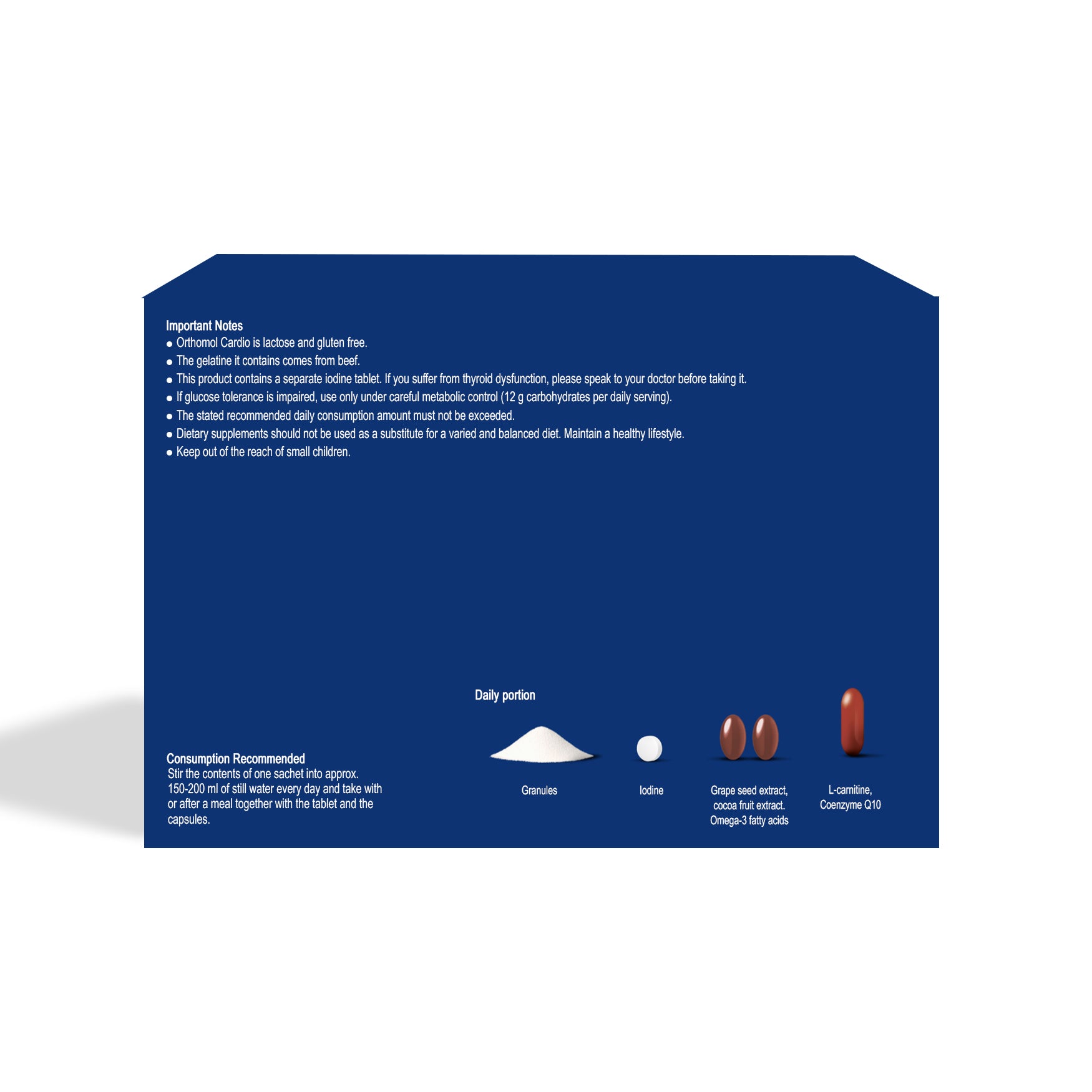 Orthomol, Cardio, 30 tablets