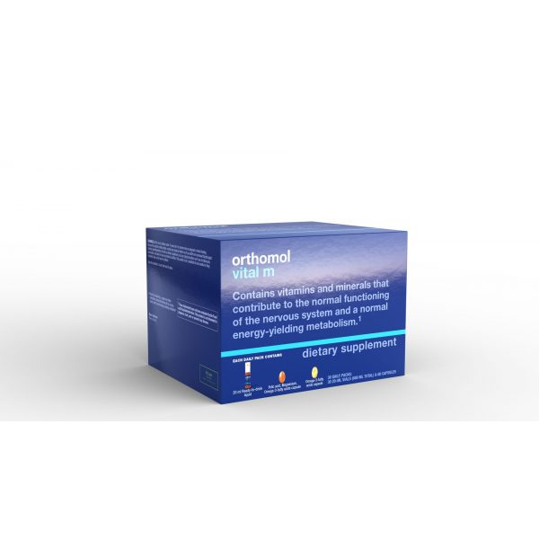Orthomol, Vital M, Micronutrients for men, 30 Ready-to-drink capsules